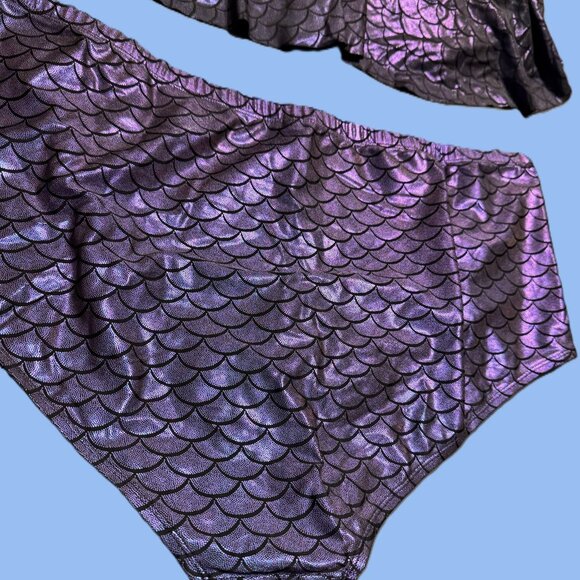 Torrid Plus Size Mermaid Two Piece - Picture 3 of 9